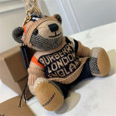 burberry bear keychain replica|burberry coin purse keychain.